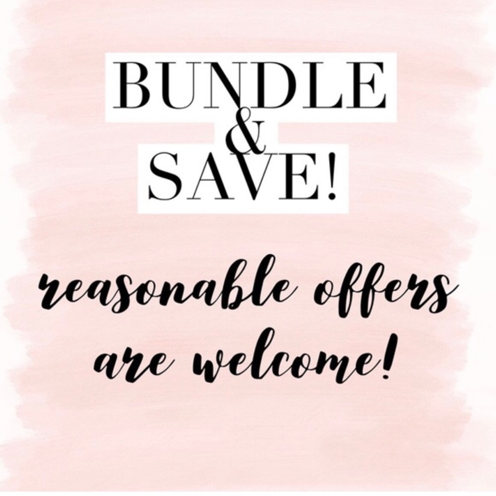 🛍️ Bundle & Save!! 🛍️ OR All Reasonable offers accepted on single items!